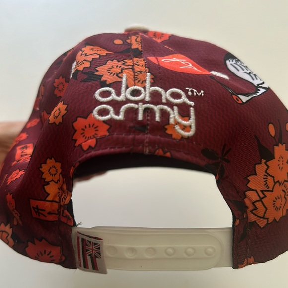 Aloha Army Sakura 5-Panel Snapback Hat - Picture 7 of 8